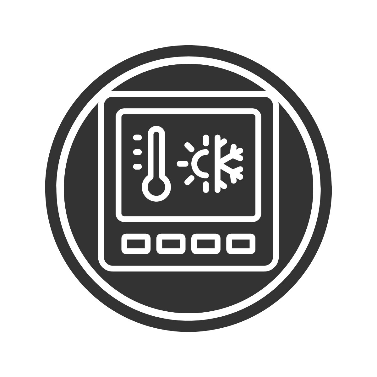 Thermostat Batteries Icon